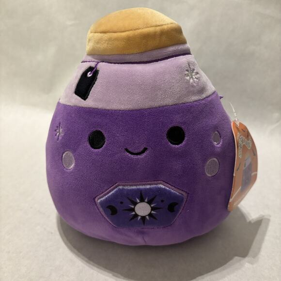 Squishmallows 8 inch Kensington the Potion Bottle Plush Toy NEW w Tags Halloween - Picture 2 of 2